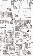 昭和10年頃の船場復元地図